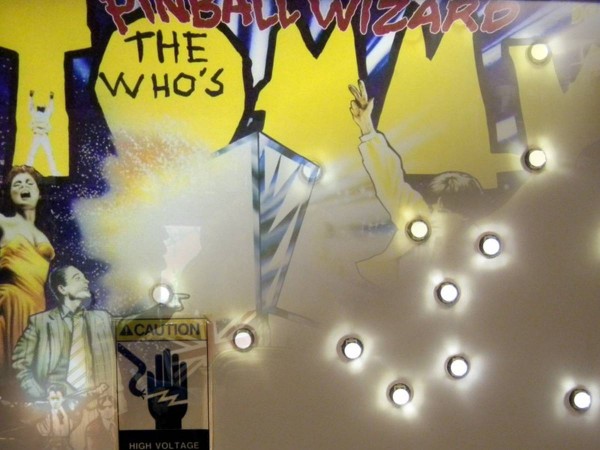 Noflix LED Backbox Set für The Who's Tommy Pinball Wizard