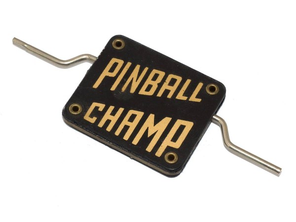 Spinner für Pinball Champ