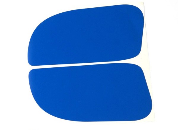 Schutzfolie Flipperbutton - blau