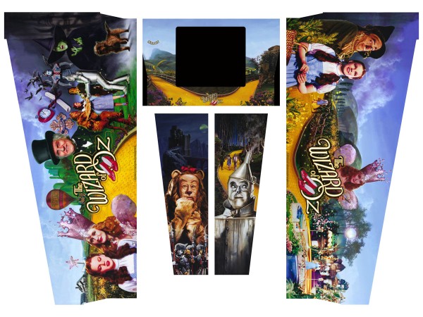 Cabinet Decal Set für Wizard of Oz