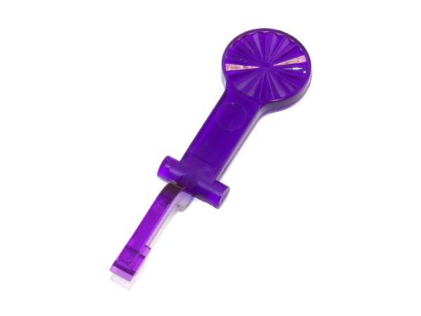 Stern/Sega Target, purple transparent, round (545-6075-09)