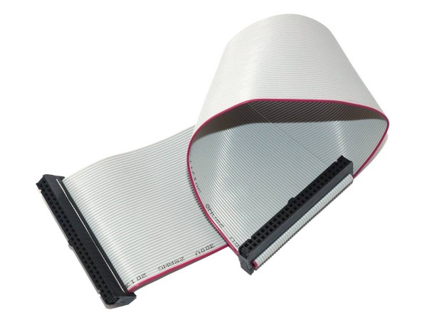 Ribbon Cable 50pin, 25cm (10"), 2 Connector
