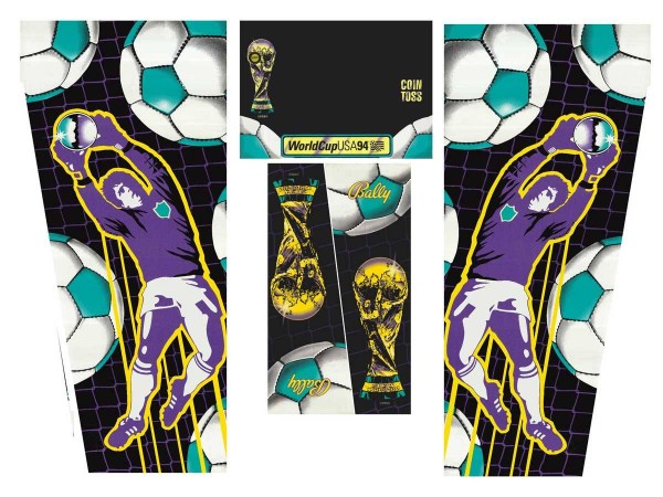 Cabinet Decal Set for World Cup Soccer