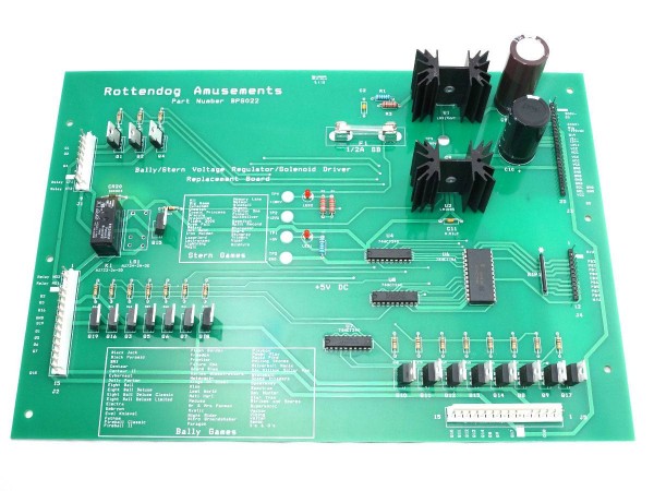 Solenoid Driver Board (AS-2518-16)