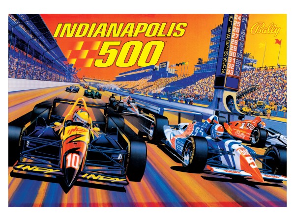 Translite for Indianapolis 500