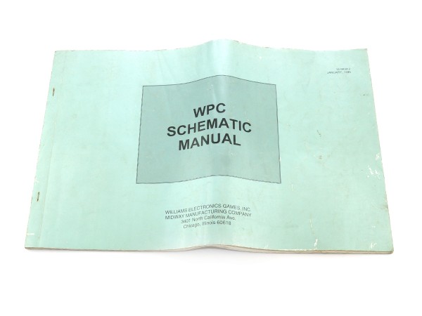 WPC Schaltpläne 01/1995, Williams - original