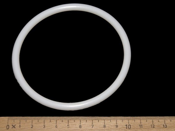 Gummi Ring 3-1/2" (90mm) - premium weiß